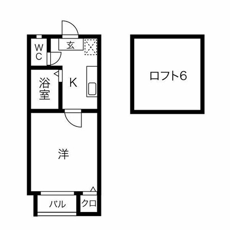 塩釜口駅 徒歩9分 2階の物件間取画像